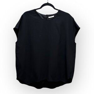 MM Lafleur Black Blouse Didion Women's Work Wear